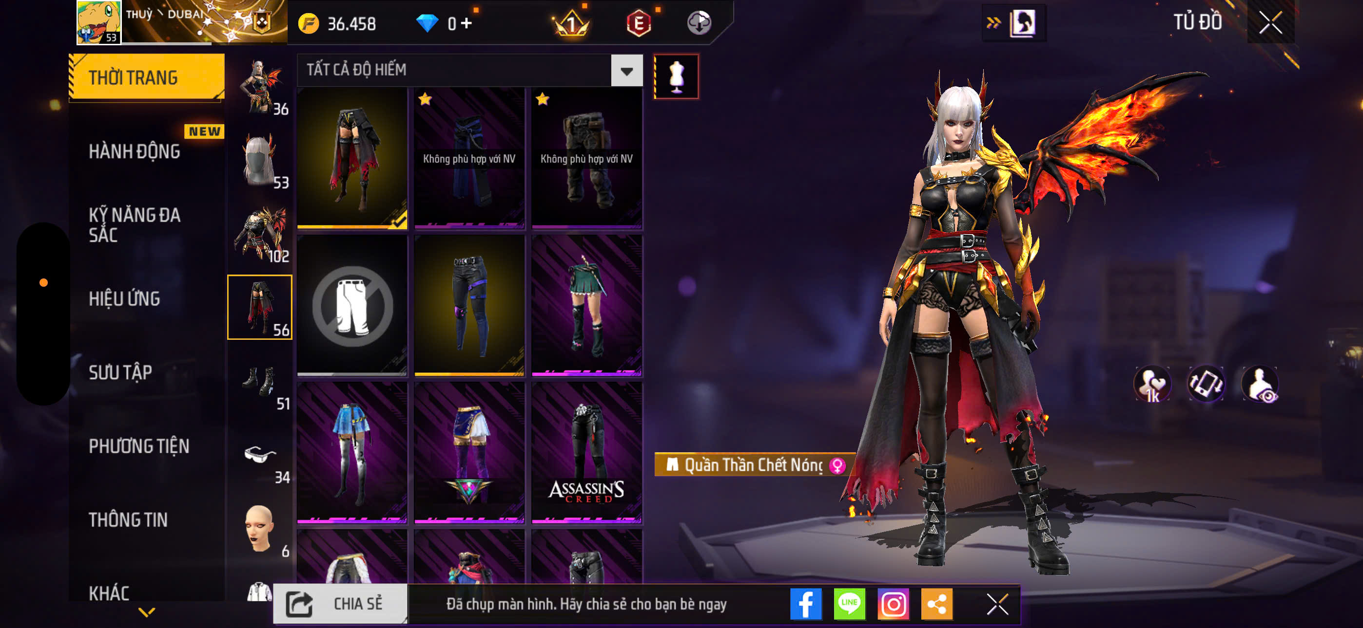 Acc FreeFire Giá Rẻ 12